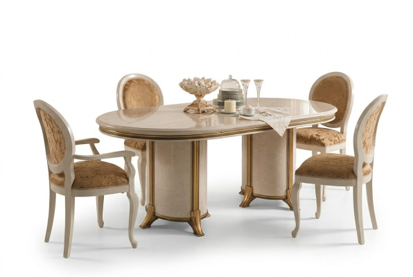6 chaises + ensemble table cuisine designer baroque rococo classique Art Nouveau