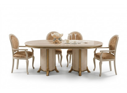 Table à manger Table Salle à manger Tables Table en bois Style Art Nouveau antique 200/250/300cm