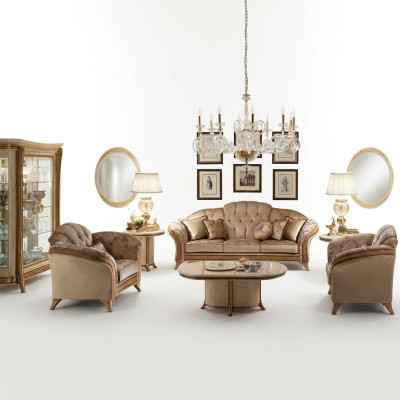 Canapé lit 3 places (sans 2+1) nouveaux canapés 2 places Meubles de designer Classique
