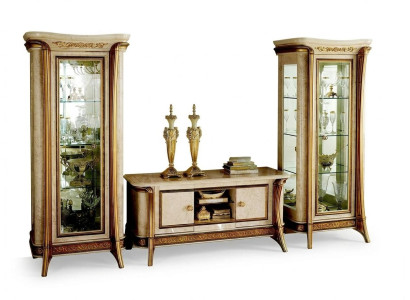 Unité murale Vitrine Commode Armoire Buffet Baroque Rococo Art nouveau