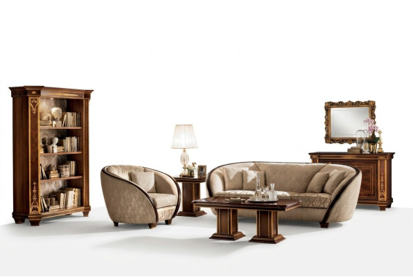 Classe de luxe 3+1 Ensemble de canapé italien Meubles Canapé Canapé neuf arredoclassic™