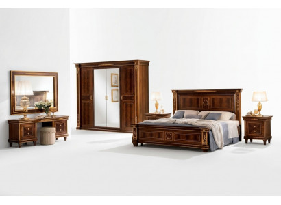 Lit en bois de designer classique Lits de luxe Noble Baroque Rococo Mariage