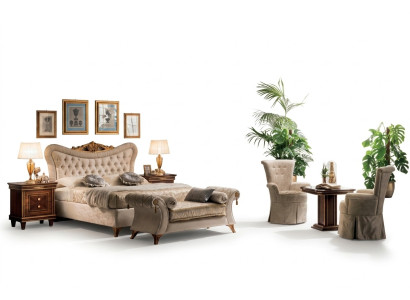 Meubles de designer de chambre à coucher de style baroque rococo art nouveau classique