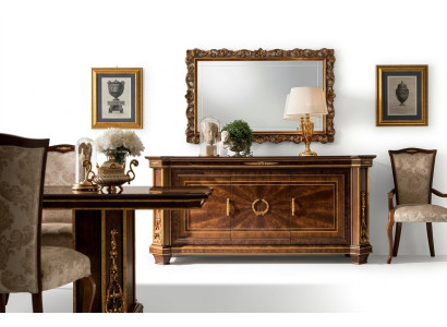 Commode Miroir Meubles Designer Rococo Baroque Art Nouveau Classique