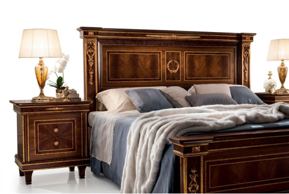 Table de chevet Console de nuit Console de nuit Table d'appoint Chambre à coucher arredoclassic Italie