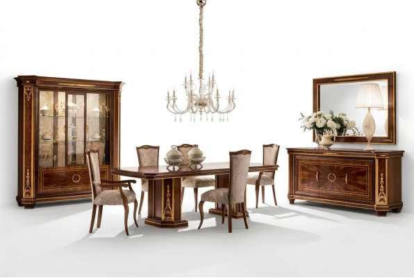 Meubles Table Salon nouveau Bois Salle à manger Baroque Rococo Classique