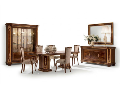 Meubles Table + 8x Chaises Ensembles Salle à manger Suite Bois Complet Baroque