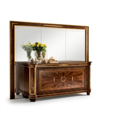 Buffet Commode Commodes Buffet mural + Miroir