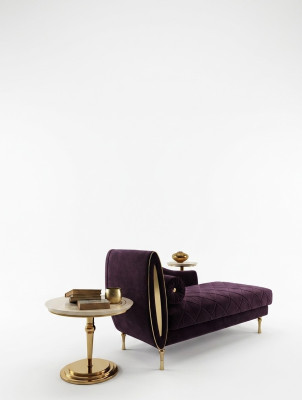 Chaise longue Chaise longue Fauteuil Relax Canapé Fauteuil classique Baroque Rococo Art nouveau