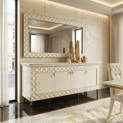 Grand miroir mural XXL, royal rococo baroque art nouveau designer.