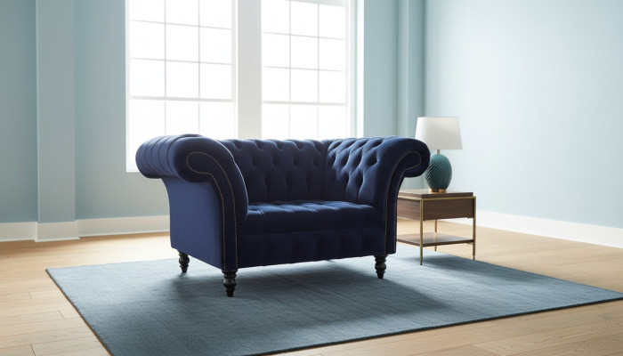 Canapé design Chesterfield fauteuil canapé rembourré luxe classique textile canapés