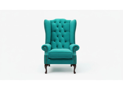 Chesterfield fauteuil à oreilles Canapés rembourrés Fauteuil classique de classe supérieure #201