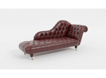 Canapé Club Chesterfield Sofa Lounger 2 places Tapisserie Longue Chaises Longues en Cuir