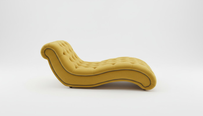 Chesterfield Chaise Longues Canapé Long Lounger Chaise Club Relax Loungers Cuir