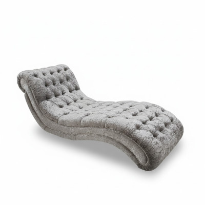 Canapé Chesterfield Chaise Longue Canapé Long Club Relax Décoratif Longues en Cuir