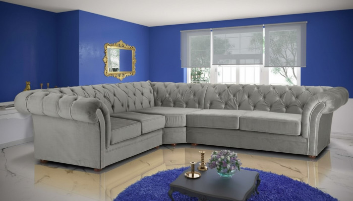 245x308 cm Canapé Rembourrage Chesterfield Canapé Canapés Fauteuils Canapé sur mesure