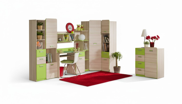 Étagère suspendue Armoire Collection de salon Mobilier de salon Style moderne