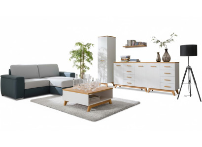 Set de salon Table d'appoint Meuble TV Commode Table Commodes Mural