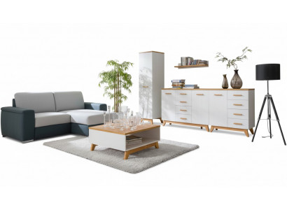 Set de salon Table d'appoint Meuble TV Commode Table Commodes Mural