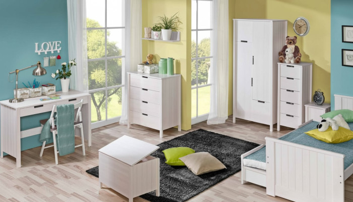 Vrai lit en bois pour enfants et jeunes meubles matelas lits meubles pour enfants