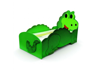 Lit Dino Big avec matelas Lit pour enfants Chambre d'enfant Chambre d'enfant Lits