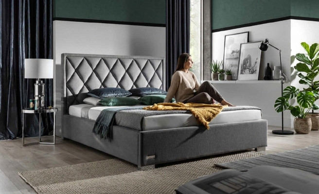 Designer Bed Bedroom Beds Textile Leather Hotel Luxury Upholstery Seat Fabric Lit de designer Chambre à coucher Lits Textile Cuir Hôtel Luxe Tapisserie Siège Tissu