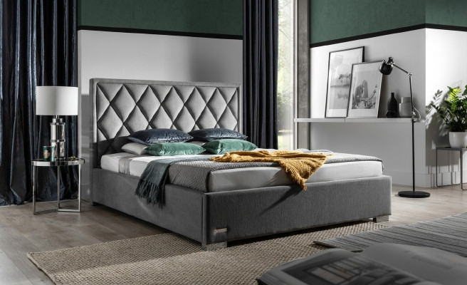 Designer Bed Bedroom Beds Textile Leather Hotel Luxury Upholstery Seat Fabric Lit de designer Chambre à coucher Lits Textile Cuir Hôtel Luxe Tapisserie Siège Tissu
