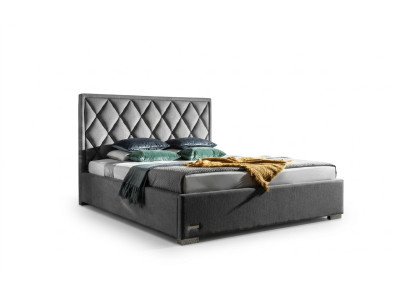 Designer Bed Bedroom Beds Textile Leather Hotel Luxury Upholstery Seat Fabric Lit de designer Chambre à coucher Lits Textile Cuir Hôtel Luxe Tapisserie Siège Tissu