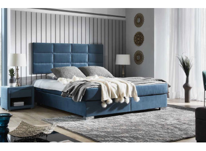 Chambre lit Cadre de lit Hôtel Chesterfield Luxe Lits Boxspring Lit