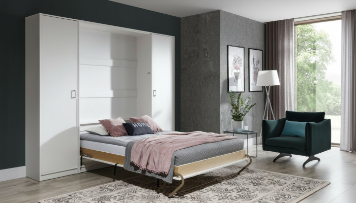 Armoire XXL Lit Armoire Armoire Murale Lits 90/120/140x200 Armoires
