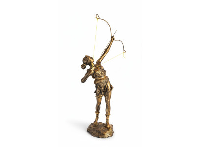 Déesse Diana Arc Flèche XXL Statue Sculpture Figure Design Statues Décoration