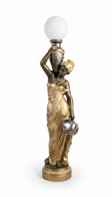 Lampe de sol Lampe Luminaire Statue Figure Sculptures Sculpture Statues Lampe de sol