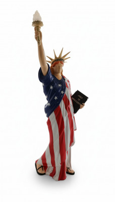 Statue de la Liberté XXL 240cm Statue de la Liberté Figure USA Liberté Sculptures nouvelle 6807