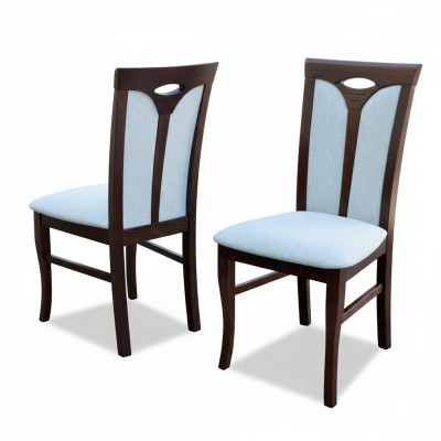 8x Ensemble de chaises Chesterfield avec rembourrage en cuir pour la salle à manger