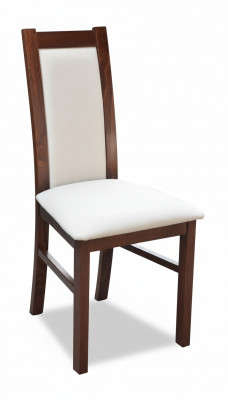 Ensemble de 4 chaises Chesterfield, revêtement en cuir pour siège, chaises de salle à manger.