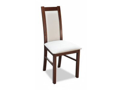 Ensemble de 6 chaises avec revêtement en cuir pour salle à manger