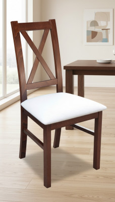 Ensemble de 4 chaises Chesterfield en cuir pour salle à manger