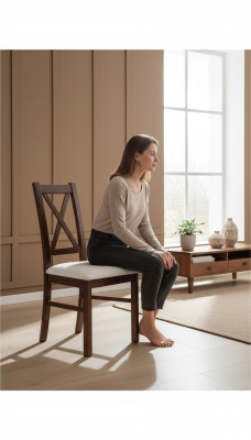 8x Ensemble de chaises Chesterfield Assise rembourrée Suite de salle à manger Chaises inclinables en cuir