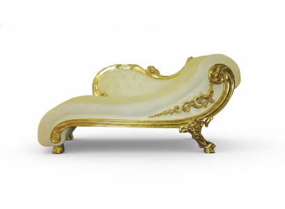Chesterfield Récamier de style antique Noble chaise longue canapé chaise longue.