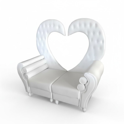 Canapé Royal Chesterfield en velours 2 places de style antique