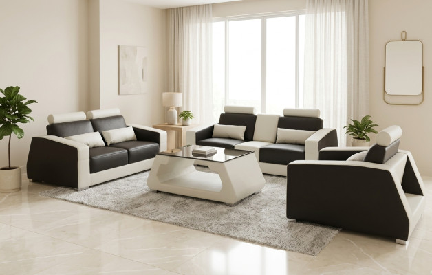 Rembourrage Canapé Canapés Sofas Ensemble de Canapés Design Sets 3+2+1 Fauteuil