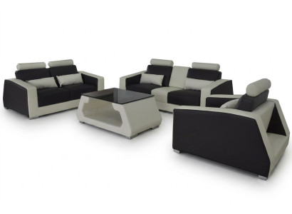 Rembourrage Canapé Canapés Sofas Ensemble de Canapés Design Sets 3+2+1 Fauteuil