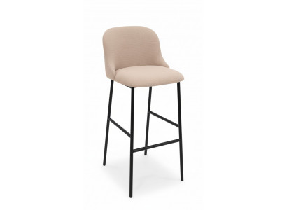Chaise à dossier Lehn, tabouret de bar tapissé, tabouret de club, fauteuil de salon, meubles de séjour, chaise, fauteuil