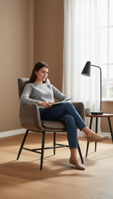 Chaise design Fauteuil Club Lounge Télévision Chaises Relax Conférence Bureau Nouveau Métal