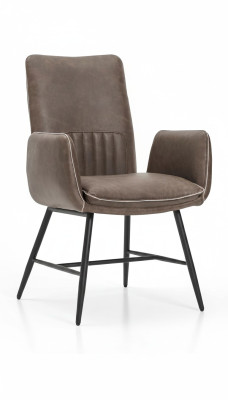 Chaise design Fauteuil Club Lounge Télévision Chaises Relax Conférence Bureau Nouveau Métal
