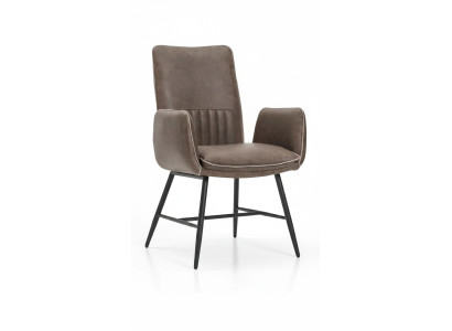 Chaise design Fauteuil Club Lounge Télévision Chaises Relax Conférence Bureau Nouveau Métal