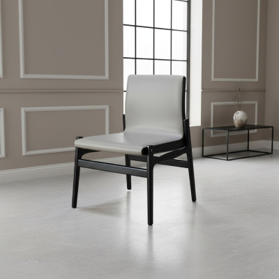 Chaise design Lehn Chaises Rembourrage Salle à manger Salon Fauteuil Club Meubles Cuisine