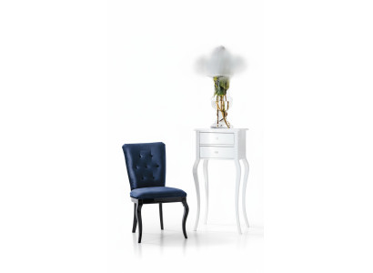 Chaise Fauteuil Lehn Siège Rembourrage Chaises Designer Chesterfield Tissu Brillant