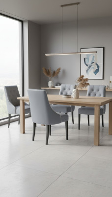 Lehn Chaise Restaurant Industrie 2x Chaises de Designer Assise Rembourrée Ensemble Chesterfield