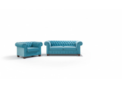 Chesterfield 2+1+1 Ensemble de canapé canapé Siège Suite Canapés